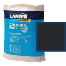 Larsen Colourfast Grout Black 3kg