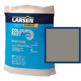 Larsen Colourfast Grout Grey 3kg